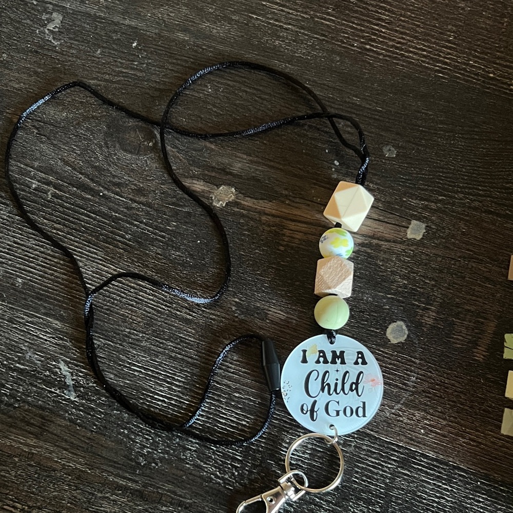 Child of God Lanyard with Beads